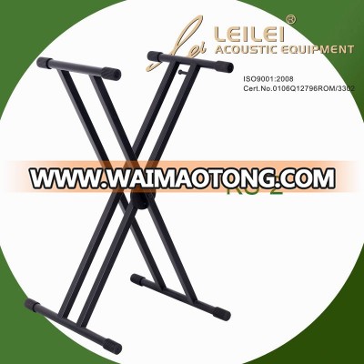 Heavy-Duty Double X Keyboard Stand