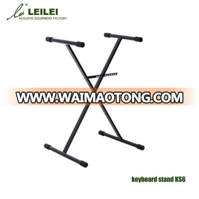 Heavy-Duty Single X Keyboard Stand with bar